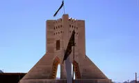 عکس: همزاد برج آزادی در یزد