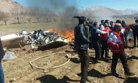 اسامی شهدای حادثه سقوط بالگرد اعلام شد