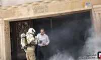 نجات ۶ نفر در آتش‌سوزی ساختمان در فلاح