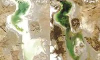 تمامی پهنه دریاچه ارومیه زیر آب رفت