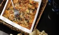 كنلوني قارچ و اسفناج