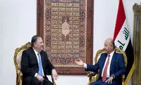 فشار آمریکا به عراق؛ پمپئو با صالح دیدار کرد