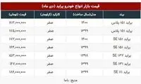پراید ۵میلیون تومان گران‌تر شد؛ قیمت جدید