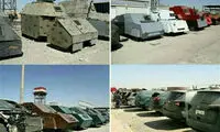 کشف پارکینگ خودروهای انتحاری داعش در موصل