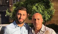 عکس: دیدار منصوریان با کاوه بعد از قرارداد