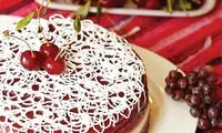 طرز تهیه موس آلبالوی سه طبقه