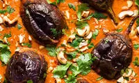 خورش کاری بادمجان یک خورش گیاهی پُرادویه
