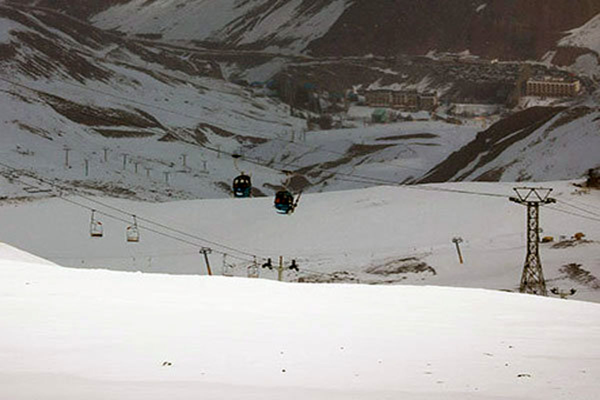 تصاویر زیبا از بارش دومین برف پاییزی در توچال