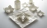 ظروف سرامیکی اریگامی