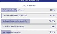 پیروزی مهاجم پرسپولیس مقابل مهدی قایدی