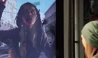 شوخي ترسناک بيلبورد دیجیتال با مردم +فیلم