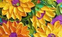 گلبرگ هایی از جنس رنگ +عکس