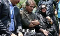 عکس: دایی در مراسم سالگرد ناصر حجازی