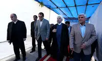 عکس: روحانی در مراسم روز دانشجو