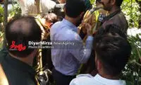 سقوط هواپیمای یک خانم در رشت