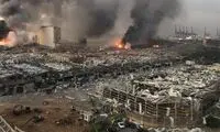 تصویری هولناک از شدت تخریب‌ها در بیروت
