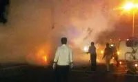 4 سرنشین پراید زنده زنده در آتش سوختند