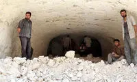 بیمارستانی شبیه معدن در سوریه +عکس