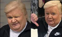 ماجرای تست گریم اکبر عبدی و شباهت به ترامپ