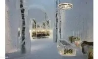 سوئیت سلطنتی در هتل یخی سوئد