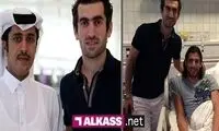جباری از زندی عیادت کرد +عکس