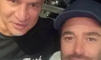 عکسی از علی دایی در کنار محمدرضا گلزار