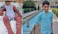 وداع آخر با پیکر علی لندی، نوجوان فداکار ایذه‌ای