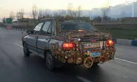 پراید عجیب و غریب در اردبیل