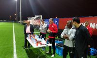 دیدار تاج با ملی‌پوشان ایران در ابوظبی