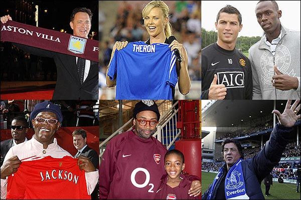 افراد مشهور طرفدار کدام تیم فوتبال هستند؟