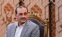 لحظه ورود عاصم منیر به تهران برای مراسم امروز