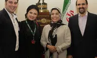 عکس نیوشا ضیغمی در فستیوال فیلم مسکو