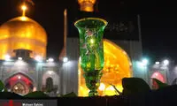 مراسم خطبه خوانی در حرم امام رضا (ع)