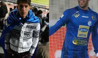 هواداری که از روی سکوها به ترکیب استقلال رسید