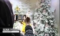 حال و هوای خرید کریسمس در تهران