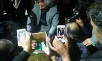 وداع با 2 کلاه سبز در معراج شهدا +عکس