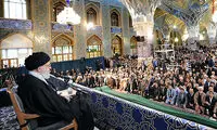 عکس: ساعت سفید روی میز رهبر انقلاب