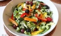 طرز تهیه سالادی که جان می‌دهد برای لاغر شدن