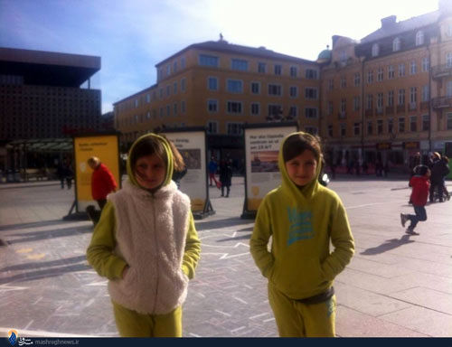 عکس: «سارا» و «نیکا» در سوئد