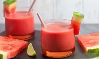 حال و هوای کافه در خانه؛ اسموتی هندوانه
