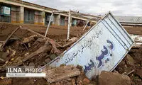 تحصیل دانش‌آموزان سیل‌زده در کمپ‌های اضطراری