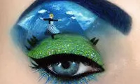 نقاشی‌های جالب و دیدنی بر روی پلک