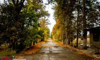 باران پاییزی در کرج