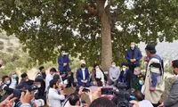 تصویری از بازدید رئیسی که بحث‌برانگیز شد