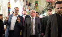 اشتاین‌ مایر در بازار تهران +عکس
