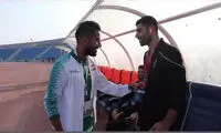 عکس یادگاری پرسپولیسی‌های ایران و عراق