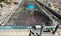 عکس: دو استقبال متفاوت از احمدی نژاد!
