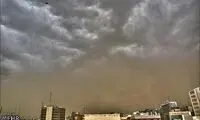 عکس: طوفان و گرد و غبار در تهران