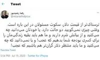 انتقاد تند رشیدپور از گرانی دلار