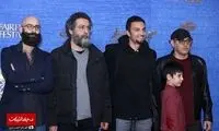 امیر جدیدی در کنار عوامل فیلم «غلامرضا تختی»!